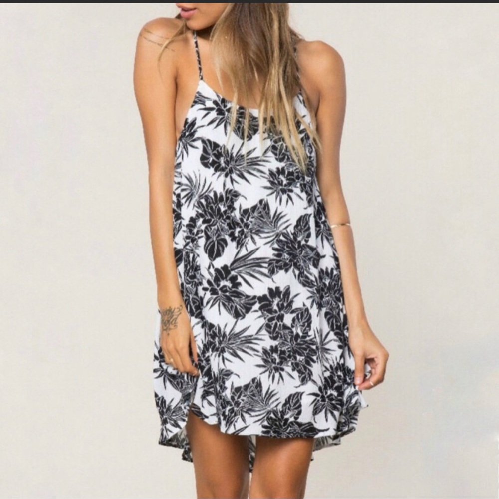 Spiritual Gangster Floral Strappy Back Dress